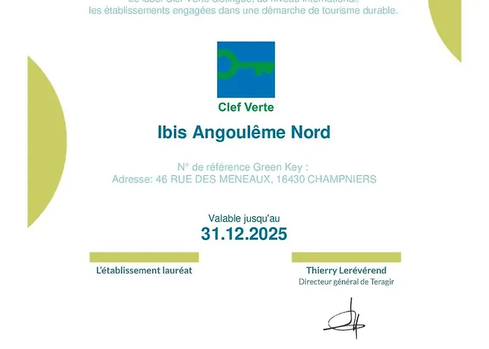 Ibis Angouleme Nord ホテル
